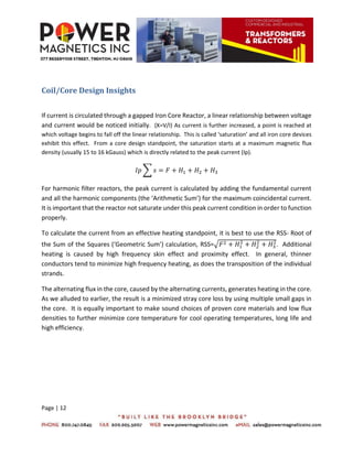 Understanding Medium Voltage Harmonic Filter Reactors | PDF