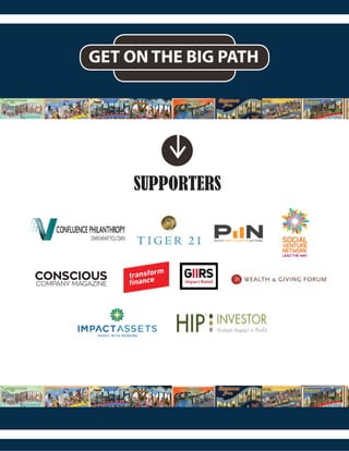 GET ON THE BIG PATH
SUPPORTERS
 