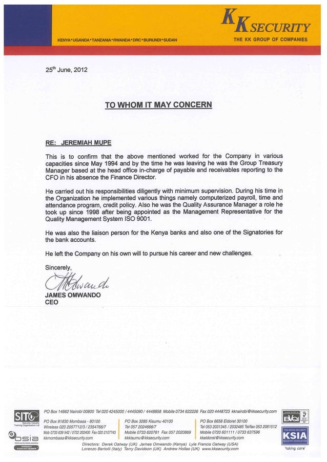 Reference Letter KK Security PDF
