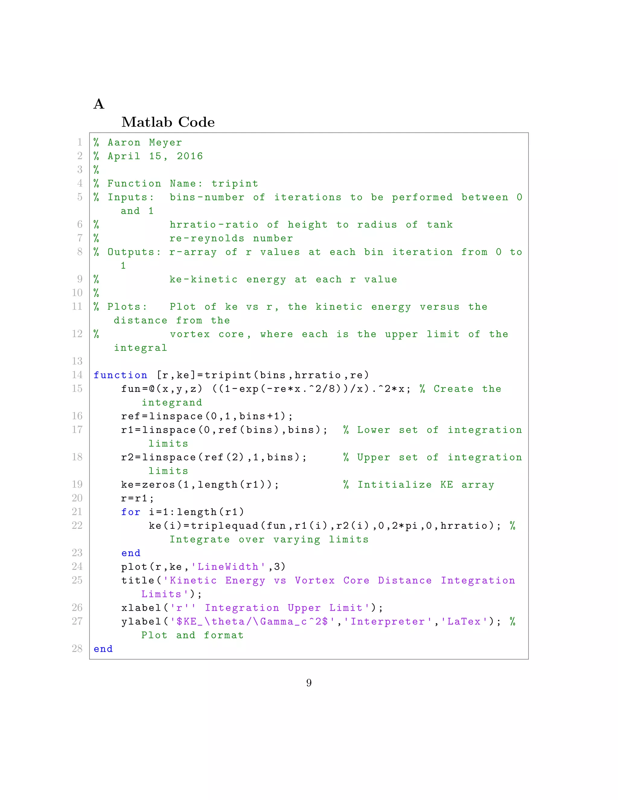 Vortex Modeling | PDF