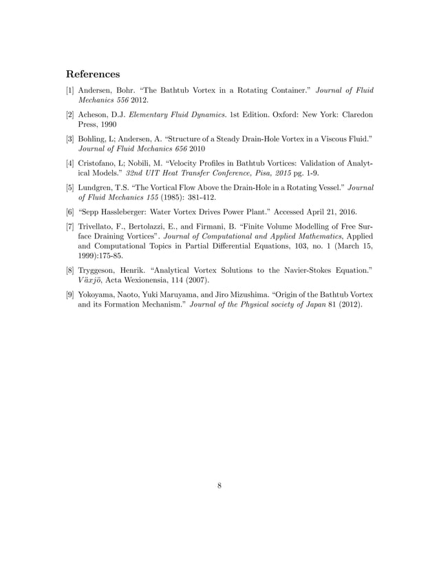 Vortex Modeling | PDF