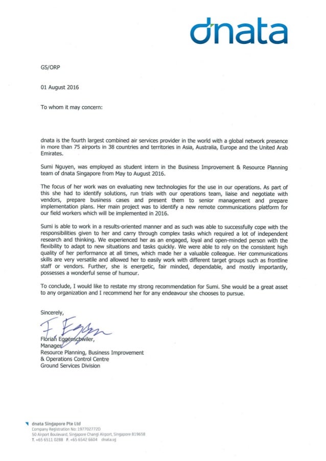 Dnata Recommendation Letter dnata-recommendation-letter