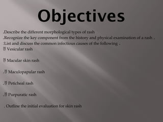 Pediatrics Dematology and rash in common conditiond.ppt