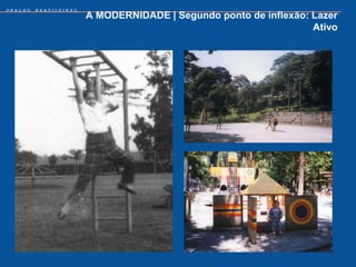PRAÇAS   BRASILEIRAS
                       A MODERNIDADE | Segundo ponto de inflexão: Lazer
                                                                  Ativo
 