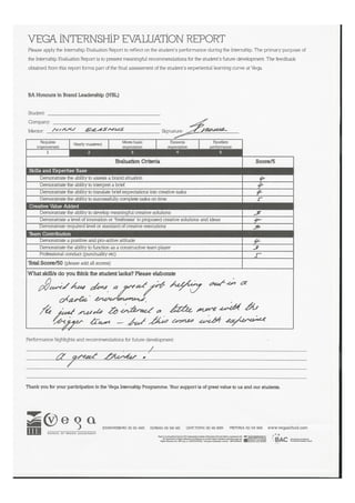 Evaluation form GRID