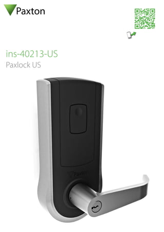 Paxton
ins-40213-US
Paxlock US
 