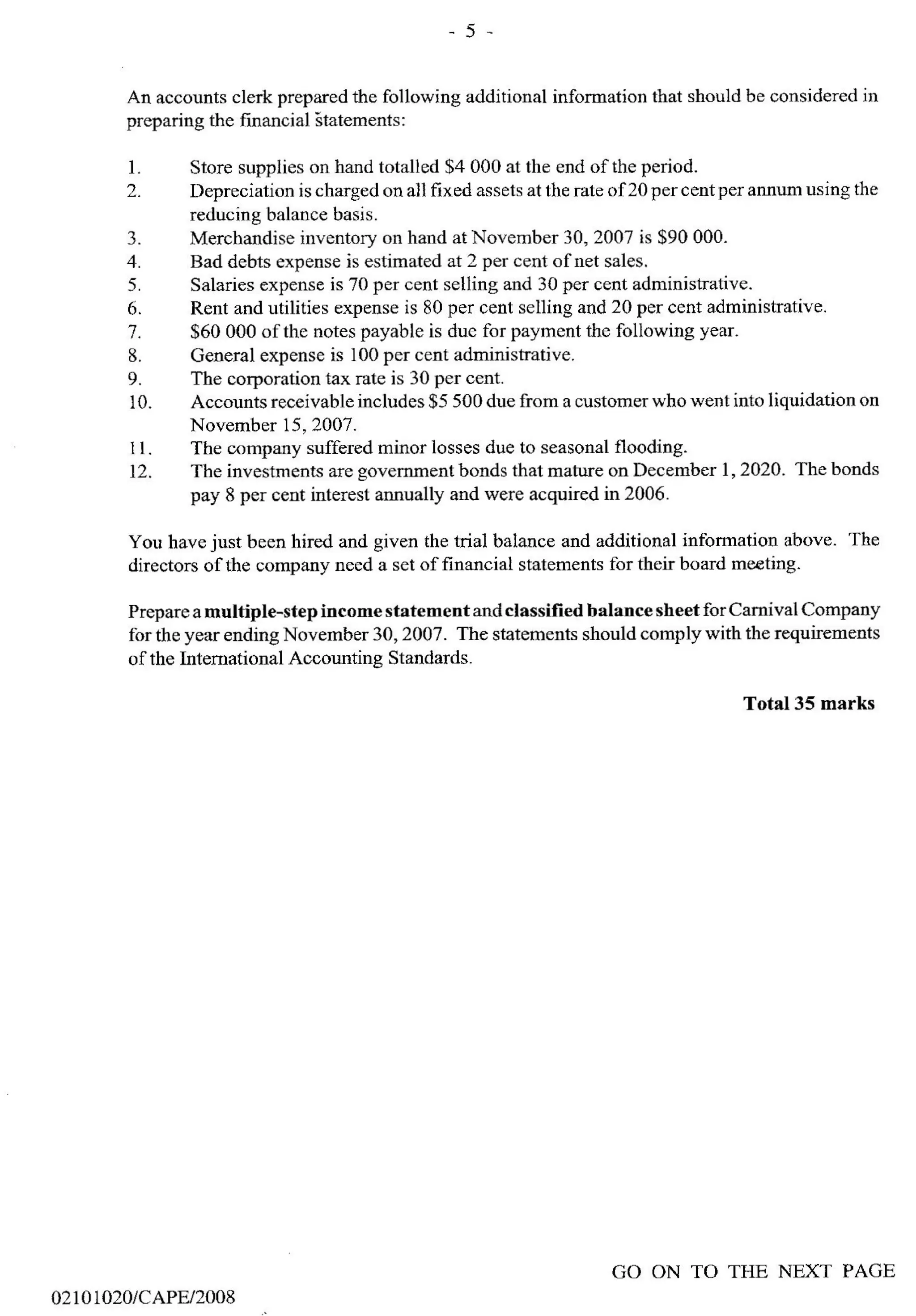 cape-accounts-past-papers-unit-1