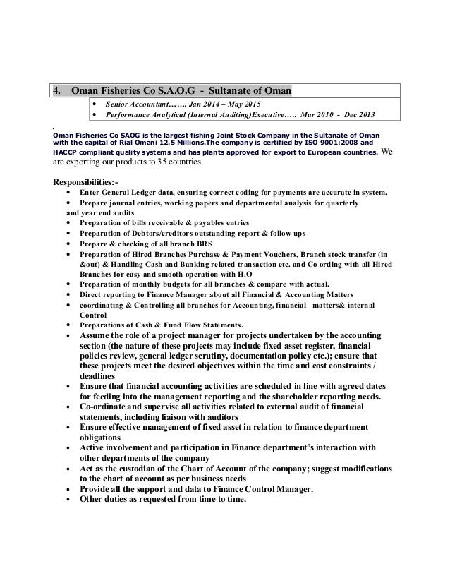 preparing a curriculum vitae