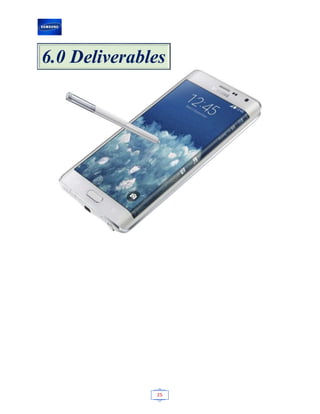 25
6.0 Deliverables
 