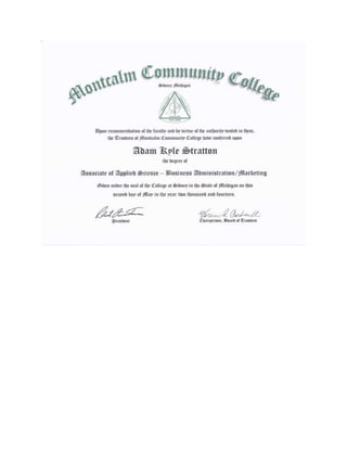 Associate's Degree & Certificate