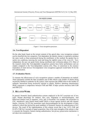 Voice Biometric Identity Authentication Model for IoT Devices | PDF