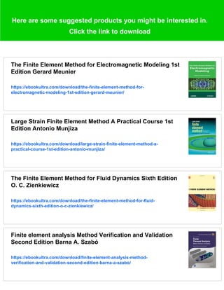 Introductory Finite Element Method 1st Edition Chandrakant S. Desai | PDF