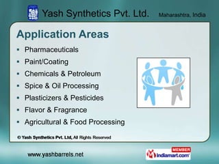 Plastic Containers by Yash Synthetics Private Limited, Mumbai 