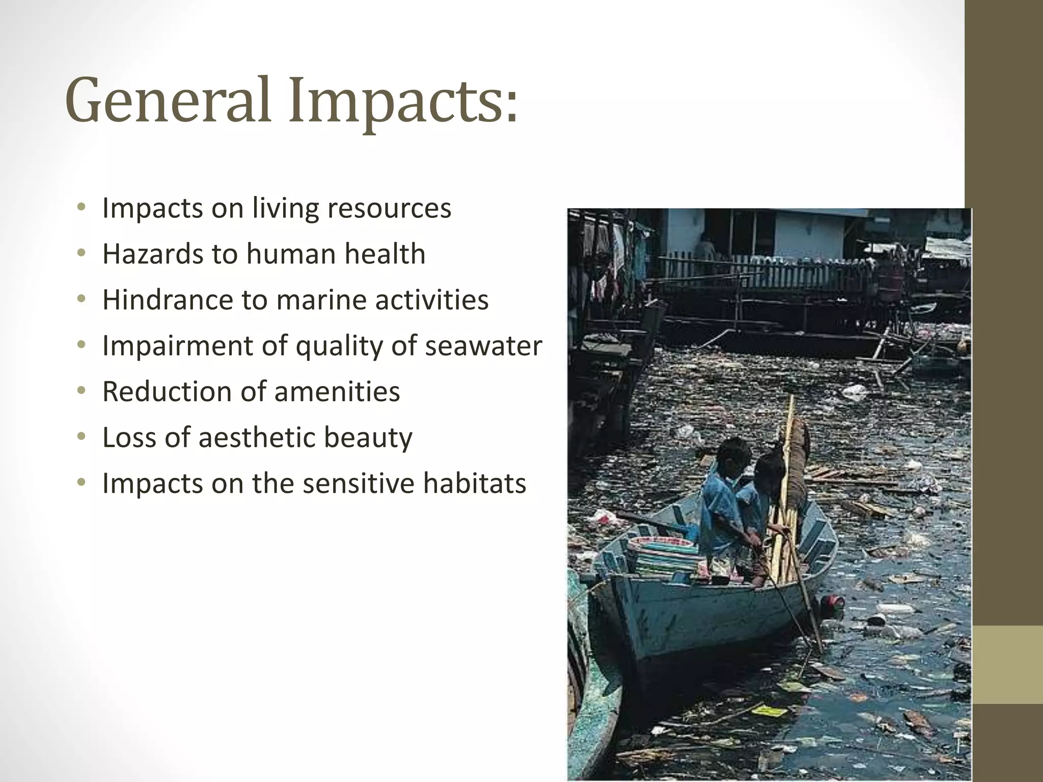 MARINE POLLUTION pollution presentation | PPT