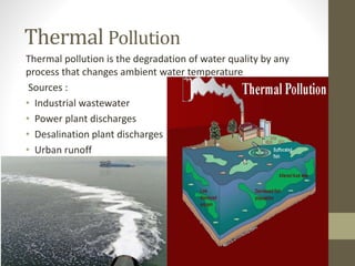 MARINE POLLUTION pollution presentation | PPTX