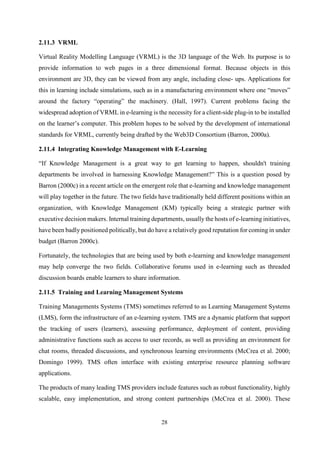 Design and Implementation Of A Virtual Learning System (A case study of ...