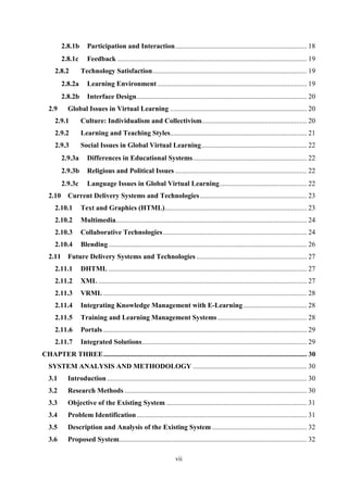 Design and Implementation Of A Virtual Learning System (A case study of ...
