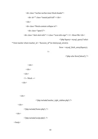 Design and Implementation Of A Virtual Learning System (A case study of ...