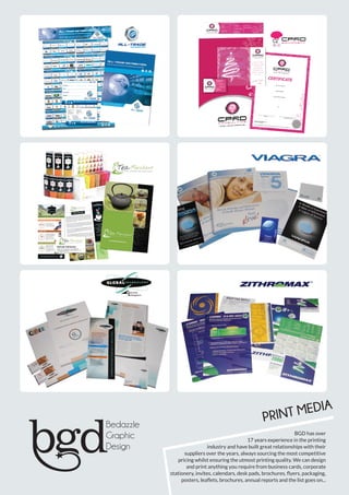 BGD Company Profile | PDF