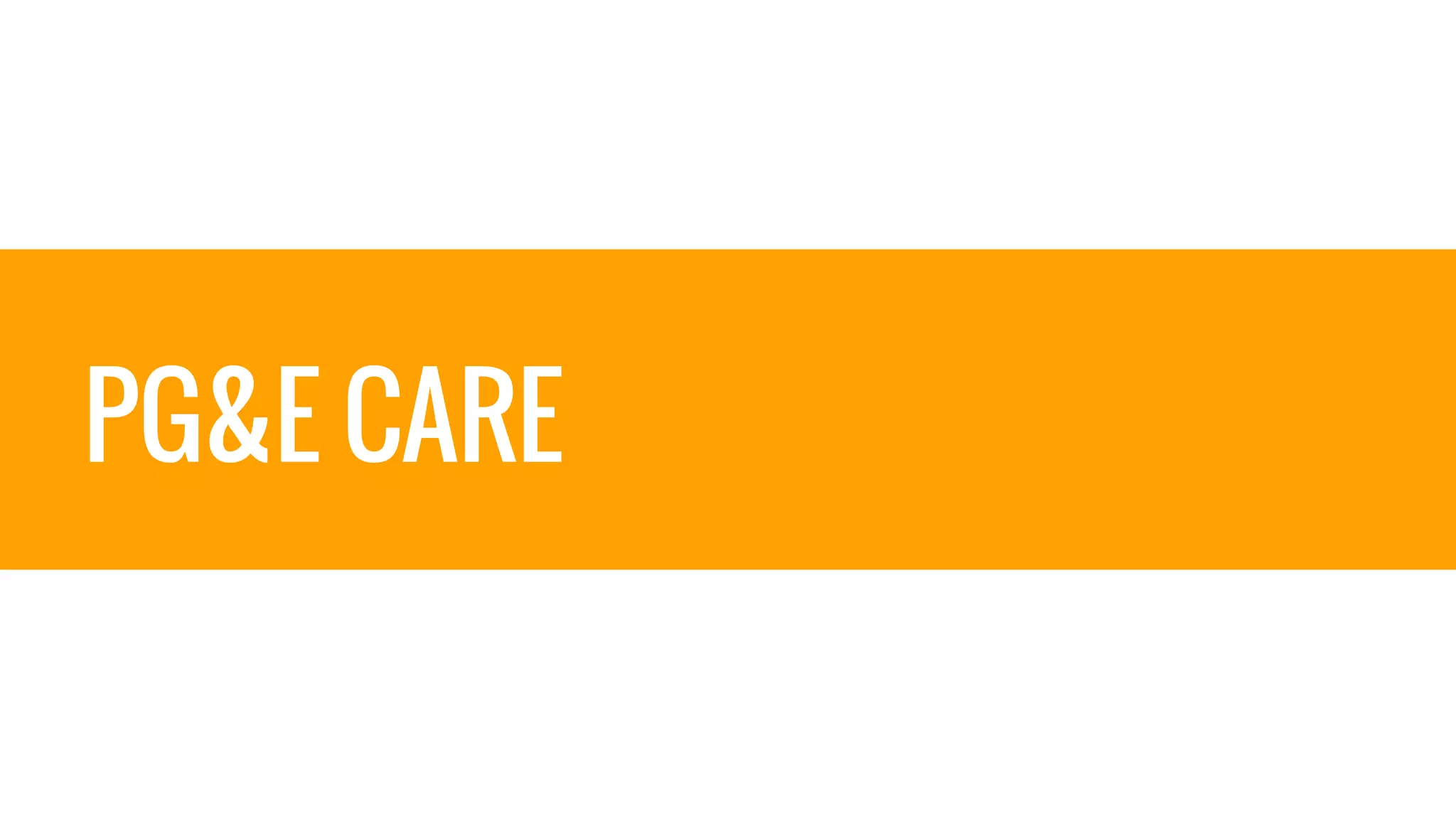 PG&E Reach and CARE Program | PPTX