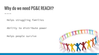 PG&E Reach and CARE Program | PPTX