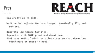 Prge Programs PG&E Reach and CARE Program | PPTX