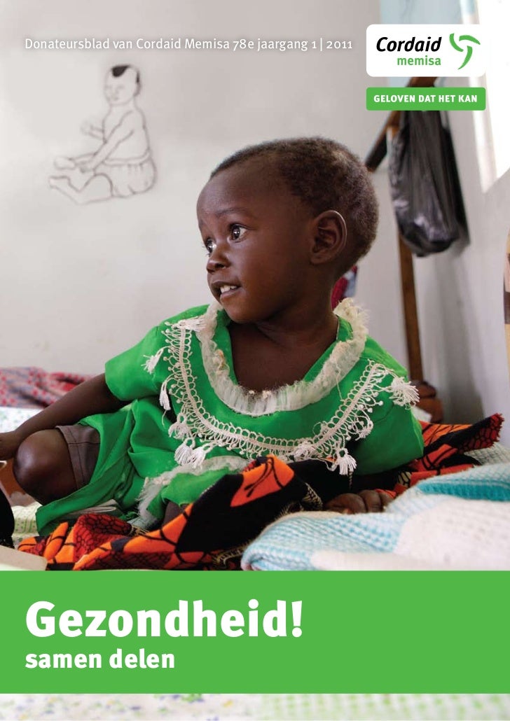 Cordaid Memisa Gezondheid Samen Delen Februari 2011