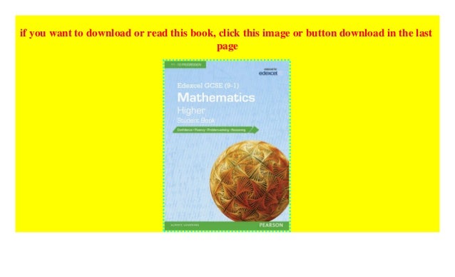 Edexcel Gcse 9 1 Mathematics Higher Student Book Edexcel Gcse Ma