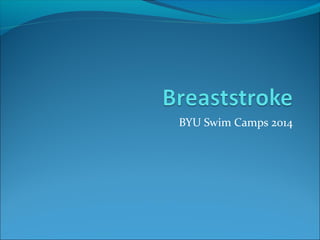 BYU Swim Camps 2014
 