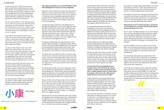 24 CHINA PLUS
SOCIETY
25
5 YEAR PLAN
To take the first point, I think it’s important to
point out that China is really taking a very ambi-
tious path here. It’s attempting to make the transi-
tion to a high value and cleaner economy at a lower
level of development than earlier industrialising
countries did, and at a point where much of the
country still hasn’t completed the transition from
agriculture to industry and urbanization.
So, the service industry is now a large contrib-
utor to GDP, but in 2013 more than 30% of the
population was still employed in agriculture
and urbanization is only 55%; so there’s a long
way to go just in terms of making that earlier
transition without even thinking of a shift to a
service economy.
If you look at the structures of education in
China, it’s not clear that the human capital base
is there to make that transition to higher value
and services, which is part of the plan because in
many parts of the country most people still don’t
have a high school degree.
A couple of other things to note, one is that
higher value industry jobs and services are
cleaner from an environmental point of view and
they may make a bigger contribution to GDP,
but if that goes hand in hand with mechanisation
and digitalisation then they don’t necessarily
provide as much employment as lower value
manufacturing and traditional type service jobs.
And when you just look at the service sector you
also have to look at whether the jobs that are
created are in high income sectors like insurance,
real estate, finance; or whether they are low skilled,
low paid traditional services. If it’s the latter, then
(those jobs) don’t necessarily raise living standards
all that much. In fact, industrial workers may actu-
ally see a drop in living standards.
So, unless the whole workforce is very educated or
the country is small enough to find a high value
economic niche, then that transition to services
doesn’t necessarily raise all boats equally.
Total migrant population is set to reach 290 million by 2020.
What challenges does China face in terms of migration?
Migration is a part of both the transition from agriculture to
industry, so it’s an economic shift, and it’s also a transition
from rural to dense urban living, so there are two aspects to
it. I think this involves integrating migrants both into the
industrial service workforce and it also involves integrat-
ing them into cities in terms of providing housing, social
services and education.
An important thing to note here is that migrants aren’t a
homogeneous population in terms of their migration status,
the kinds of jobs they do, and the kinds of difficulties that
they face. Just to clarify, every Chinese citizen is assigned a
registration status at birth which includes both where they
were born and also their rural or urban status; a Hukou.
Different migrants have different Hukou status and this
affects their ability to get jobs in cities, to be eligible for jobs
in cities and also to be eligible for services.
So migrants include people who migrate from one city to
another without being able to change their Hukou, and they
don’t have that many problems getting jobs; so the urban but
not local people have some problems but not many. Then
there are people who migrate just from the surrounding
rural areas of a city into the city, so they are local but rural.
And lastly, there are people from other rural places who
are both non-local and rural and they have the most diffi-
culties; so when you think about Hukou reform you have
to think about how it would affect those different groups.
That figure of 290 million, that includes rural people who
have migrated to cities locally and those who have moved
to a different city.
If you think about people who are just migrating to a local
city, the situation has improved quite a lot and there aren’t so
many challenges now. That is because cities have generally
opened up employment to those people and the benefits for
rural areas have also been expanded, so the discrepancy be-
tween rural and urban benefits is not as big as it used to be.
Because of that, some of those people in those rural areas
don’t even want an urban Hukou anymore, especially if
they would have to give up their land and their housing
in the countryside. So, it’s really rural people who move
across provinces that face the biggest barriers in settling
or integrating into the city if they don’t meet the require-
ments for changing to an urban Hukou; so, integrating
them is the biggest challenge.
Also because they are quite mobile they often move around,
so providing services and financing services, reimbursement
for healthcare and so on, that becomes difficult if you have
a highly mobile population. But overall, at this point, quite
a lot of researchers are saying that really the bigger problem
now is this kind of inter-provincial inequality.
The other point I think is important to make here is
because China is so diverse, in terms of its level of
economic development and economic structure in
different cities, different cities have different challeng-
es in terms of the kinds of migrants they are going to
be attracting and the kinds of services they need. For
example, manufacturing workers who may be more
often than not young and female have different needs
from service workers who may be older and more
educated; migrants with families have different needs
than migrants without families and so on.
So, although the government has called for
equalising service provisions and opening up
social protection systems to migrants everywhere,
different cities tend to actually implement those re-
quirements quite differently. There has been some
interesting research by the Chinese Academy of So-
cial Sciences that has looked at this and found that
there are different models that cities have taken.
So some of them have very high levels of public
services but they also have a very high barrier to ac-
quiring a local Hukou. Therefore, if you can get in you
can enjoy a very high level of benefits but it is difficult
to get urban status; that is the situation in Beijing.
But there are other cities where it is easier to obtain
an urban Hukou but the services that you can get
as a result are much lower and you would end up
having to buy most services on the market; Guang-
zhou is actually more like that. The actual meaning
of Hukou reform is quite different in different cities
and you have to look at specific cases really.
At the provincial level, Guangdong province
has taken steps to make life easier for migrant
workers, so it plans to grant the Hukou to more
than 13 million migrant workers by 2020. Broad-
ly speaking, is this a step in the right direction
despite the lower level of services on offer?
I think it definitely is and it shows that the local
governments are realising that they have to have
a plan for integrating migrants over time. Guang-
dong has said that it plans to replace the former
system of separate rural and urban Hukous with a
province-wide residence registration. That would
really help to equalise provisions for rural and
urban people within the province.
But if you look at the plan you would see that the
equalisation of rights for migrants from outside
the province is very different and it is actual-
ly going to be implemented in different cities
differently based on their size and their industry
structure; and also in different ways for migrants
with different skill levels.
So, people who are quite highly skilled and have been living
and working in cities for 3-5 years and paying into social
protection programs, they will be in the best position to
transfer to a local Guangdong Hukou quite quickly.
But migrants who have been working in the informal sector
or who have arrived quite recently, they will be excluded
until they can meet those requirements; it is a points-based
system. It’s a bit worrying that the most vulnerable local
workers are still really left outside of this scheme.
Reforming the system of medical insurance. Theoretical-
ly, 95% of people are covered by it but the leadership has
admitted that major flaws exist.
It’s very urgent. Providing healthcare is a very basic thing. It
affects not only individuals and their families but a failure
to provide adequate healthcare will also affect the whole
society. Some of the major flaws at the moment in the
system, although most people are covered to some degree,
they’re not covered for everything; a lot of illnesses are not
included.
And rural healthcare services are still very poor in most
places, not everywhere but most places in relation to major
cities, so a lot of people tend to gravitate towards a limited
number of city hospitals for care and they then become
overburdened.
The other thing is that people can usually only be reim-
bursed for care in the place in which they are resident and
that is a big problem, especially for those interprovincial
migrants who would then have to go back to their place of
origin to seek care and to be reimbursed and that would
really disrupt their employment.
In the long run, it is going to be very important to address
these issues. But it is very challenging when you have such
a big country and such urban mobility, you really need
portable benefits and some kind of universal reimbursement
system or you need some kind of way to even out resourc-
es across jurisdictions and that is not really in place at the
moment. But it is certainly a good thing that these issues are
on the agenda now.
小康
Well-to-do. Comparatively well-off. Comfortably off
[xiao kāng]
Unless the whole workforce is
very educated or the country
is small enough to find a high
value economic niche, then that
transition to services doesn’t
necessarily raise all boats equally.
 