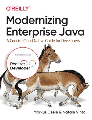 Modernizing
Enterprise Java
A Concise Cloud Native Guide for Developers
Markus Eisele & Natale Vinto
Compliments of
 