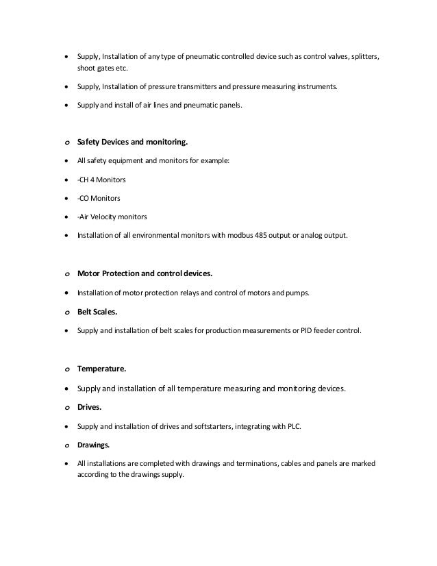 WEES Electrical & Instrumentation Company Profile.