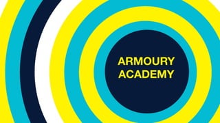 o Inactivity is killing us. Lifestyle related diseases account for 37% of
deaths in South Africa and 61% of us are overweight or obese. The
majority of South Africans, learners and adults alike, live increasingly
sedentary lives
o Physical activity brings us alive: it helps us to live healthily, sleep
well and stay trim, it boosts immunity, is fun and makes us feel
invigorated
o But many are put off by what they perceive to be elitist gym and
sports cultures
o Armoury Academy makes physical activity enjoyable, affordable
and accessible; makes it easy to break the cycle of inactivity; makes
the school an even more valued community resource
2
ARMOURY ACADEMY MAKES PHYSICAL ACTIVITY ENJOYABLE, AFFORDABLE AND
ACCESSIBLE TO ALL
Fitness for all
Armoury Academy helps schools serve their communities, do good, and make money
 