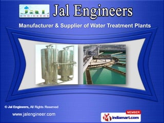 Manufacturer & Supplier of Water Treatment Plants
 