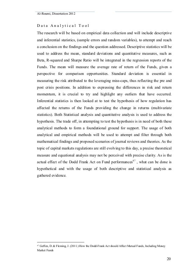 What is a dissertation picture