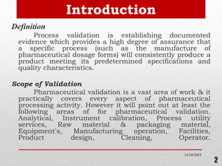 Process validation | PPTX