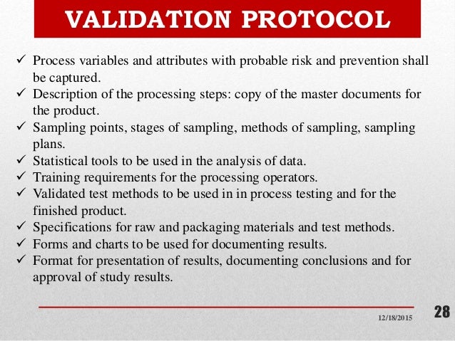 Process validation