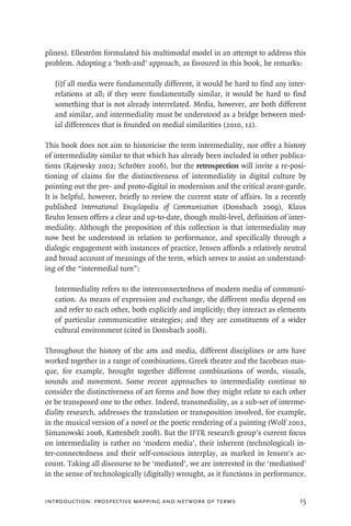 Mapping Intermediality In Performance Amsterdam University Press ...