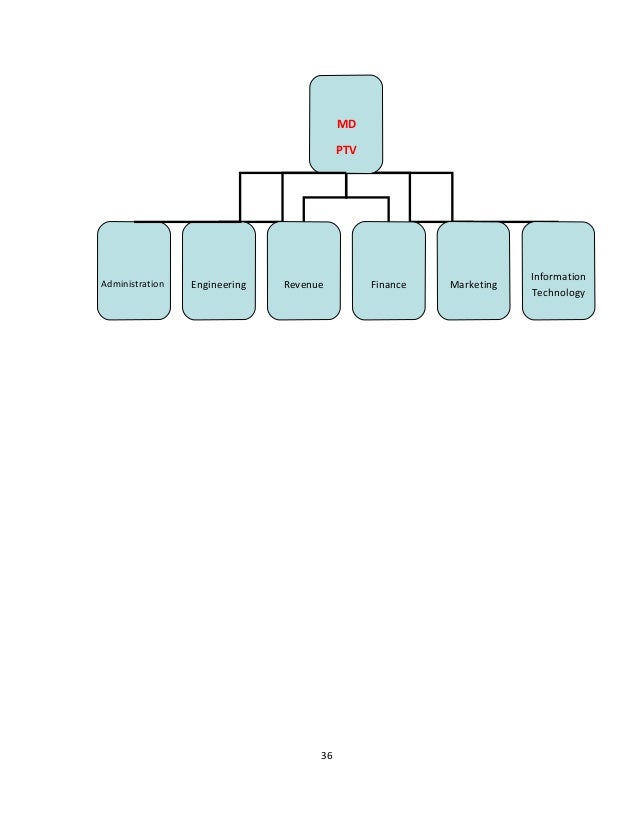 Ptv Org Chart