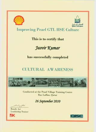Jasvir certificates