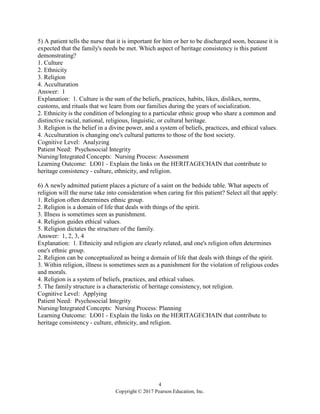 Cultural Diversity in Health and Illness 9th Edition Spector Test Bank ...