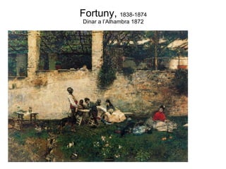Fortuny,  1838-1874 Dinar a l’Alhambra 1872 