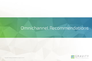 Copyright © 2016 by Gravity R&D Zrt. All rights reserved.
Omnichannel Recommendations
 