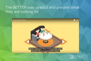 The BETTER way: predict and present what
they are looking for.
Prepared by James Ho for Lighthouse Chapter
 