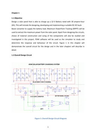Design of 450W Solar Battery Charging System | PDF