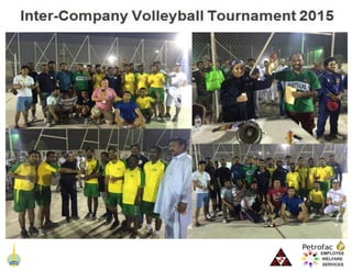 Inter-Company Volleyball Championship 2015 Poster