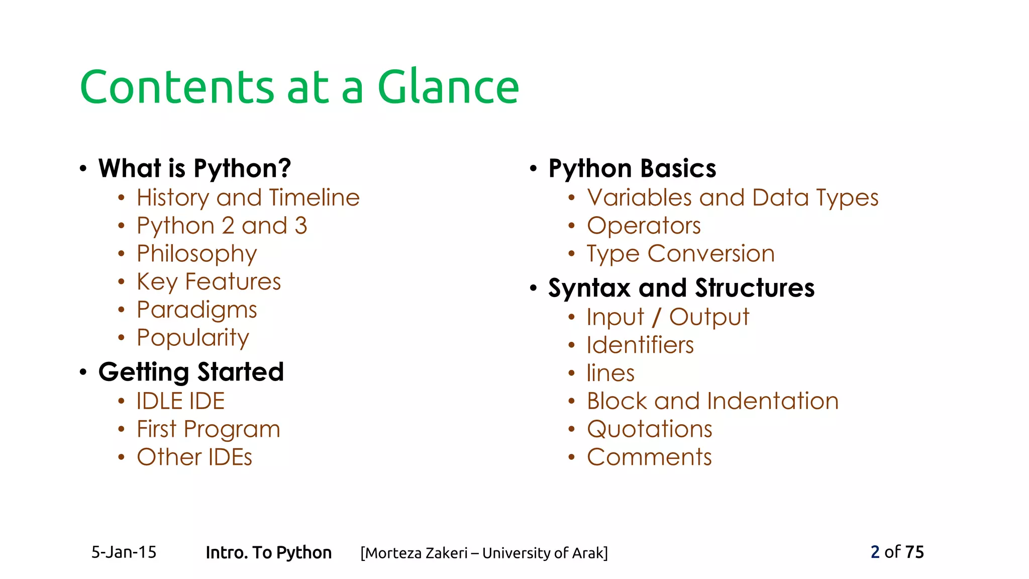 An Introduction to Python Programming | PDF