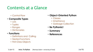 An Introduction to Python Programming | PDF