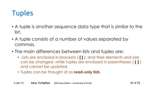 An Introduction to Python Programming | PDF