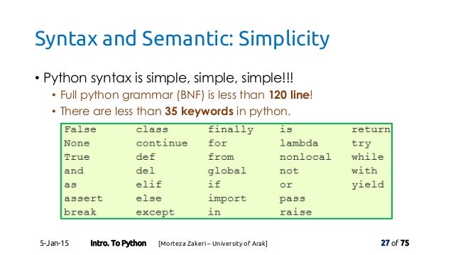 An Introduction to Python Programming